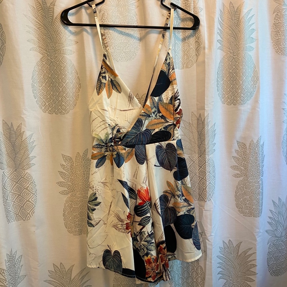 SHEIN Floral Romper